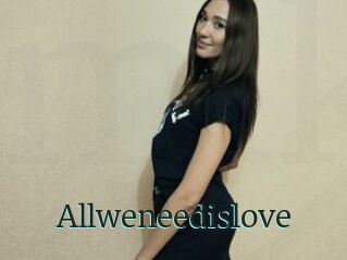 Allweneedislove