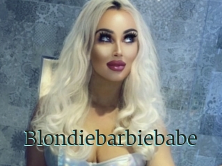 Blondiebarbiebabe