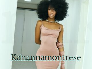 Kahannamontrese