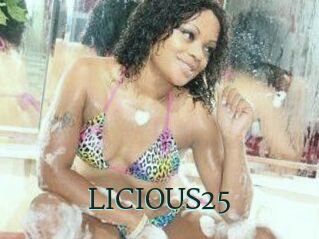 LICIOUS25